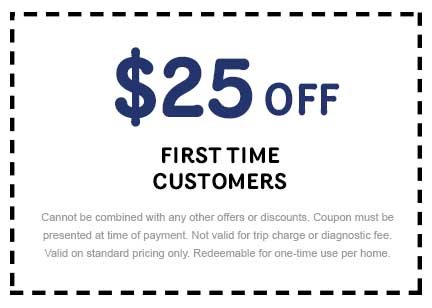 Discount for First Time Customers